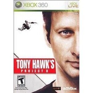 Tony Hawk's Project 8 (Xbox 360, 2006) Complete CIB w/ Manual